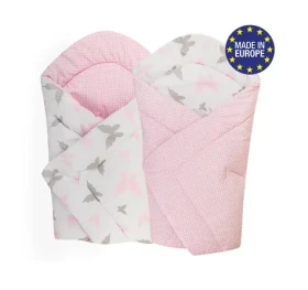 Bomimi Rychlozavinovačka soft oboustranná motýlci, růžová (BO2206PIK014)