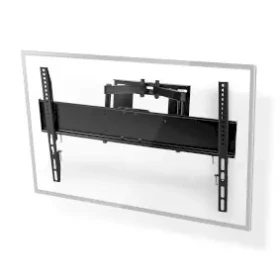 Nedis Nástěnný TV držák Full Motion / 37 - 80 " / Maximální podporovaná hmotnost obrazovky: 35 kg / Naklápěcí / Otočné (TVWM3551BK)