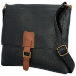 Trendy dámská koženková crossbody kabelka Joselyna new, černá