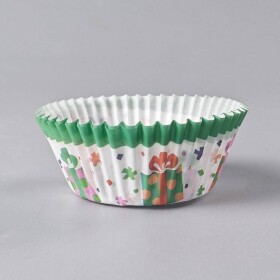 Dortisimo Košíčky na muffiny s vánočním motivem Dárky (100 ks)