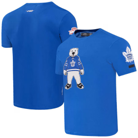 Pánské Tričko Toronto Maple Leafs Pro Standard Mascot T-Shirt Blue Velikost: