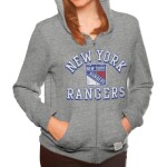 Original Retro Brand Dámská mikina New York Rangers Tri-Blend Full Zip Velikost: