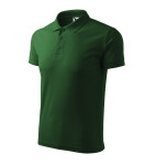 Pique Polo polokošile pánská lahvově zelená 2XL