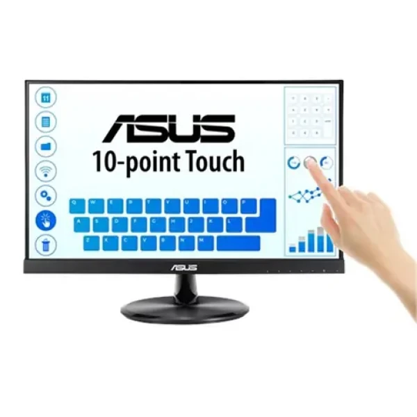 22 ASUS VT229H černá / IPS / FHD 1920x1080 / 16:9 / 5ms / 250cd-m2 / 1000:1 / VGA+HDMI / 1x USB 2.0 (90LM0490-B01170)