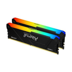 KINGSTON DIMM DDR4 32GB (Kit of 2) 3200MT/s CL16 FURY Beast RGB, XMP EDF_553554
