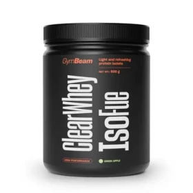 Clear Whey IsoFue - GymBeam (zelené jablko, 500 g) (67804-6-500g-greenapple)