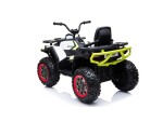Mamido Dětská elektrická čtyřkolka 4x4 bílo-žlutá