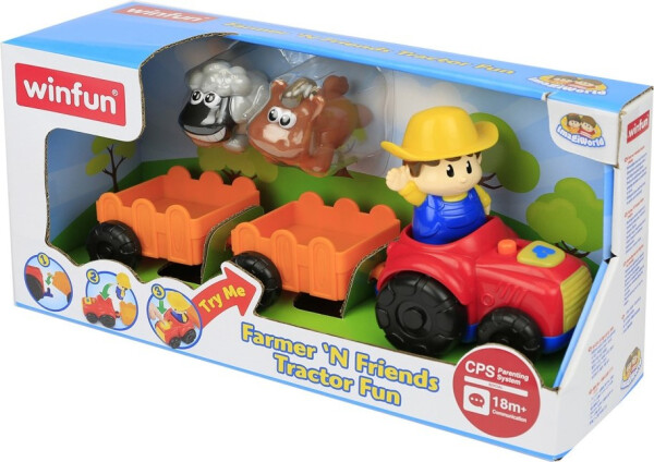 Traktor s přívěsem - Winfat