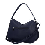 Módní dámská koženková kabelka do ruky Denira, modrá
