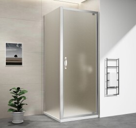 GELCO - SIGMA SIMPLY CHROM obdélníkový sprchový kout 900x700 sklo BRICK, GS3899F-GS4370 GS3899F-GS4370