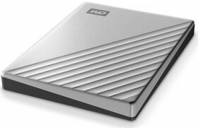 WD My Passport Ultra 2TB / HDD / 2.5 / NTFS / USB 3.0 / 256bit AES HW / stříbrná / 3y (WDBC3C0020BSL-WESN)