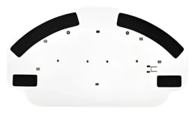 TESLA RoboStar iQ100 plastový držák pro mop V2 / Náhradní díl / Suchý zip (8595689801991)