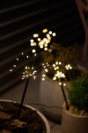 Star trading LED-Solarsticks Firework warmwhite 3 sticks black ca.100x40 cmeach - STAR TRADING Zahradní osvětlení na solární napájení Firework – set 3 ks, černá barva, plast