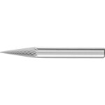PFERD 21214183 frézovací kolík tvrdokov Špičatý kužel Délka 41 mm Vnější Ø 3 mm Pracovní délka 11 mm Ø hřídele 3 mm 1 ks