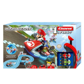 Carrera FIRST Autodráha Nintendo Mario Kart / Dětská autodráha / Délka okruhu 2.5m / od 3 let (20063026)
