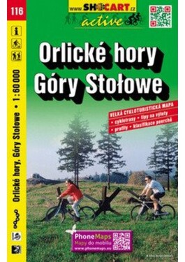 Orlické hory, Góry Stolowe 1:60 000