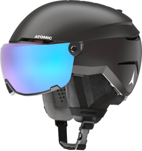 Lyžařská helma Atomic SAVOR VISOR STEREO Black Helmy vel.: M/55-59