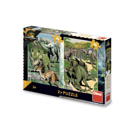 Puzzle Jurský svět 24+48 dílků