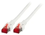 EFB Cat6 S/FTP 30m bílá / Patch kabel / RJ-45 / LSZH / 250 MHz (K5518.30)