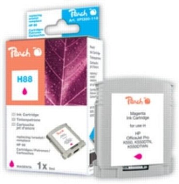 Peach 88 alternativní cartridge / HP OfficeJet Pro K550 / 15 ml / Fialová (312808)