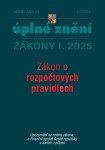 Aktualizace I/4 2025 Zákon o rozpočtových pravidlech