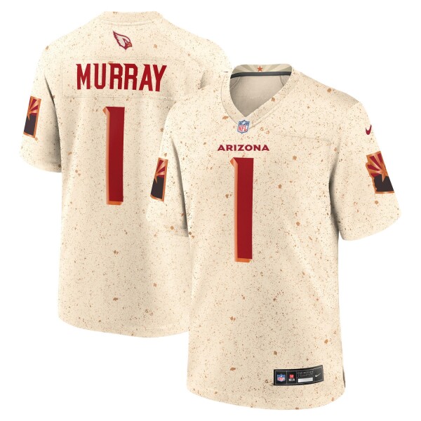 Nike Pánský dres Arizona Cardinals NFL Kyler Murray #1 2025 Rivalries Game Natural Velikost: 3XL