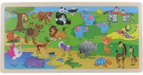 ORION Dřevěné puzzle Safari