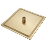 REA - Čtvercová hlavová sprcha JS-P015BG 30cm Brush Gold REA-P0616