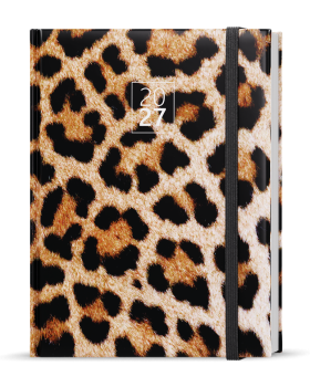 Týdenní diář 2027 Baloušek Prokop Lamino B6 Leopard