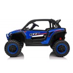 Mamido Elektrické autíčko Buggy UTV KCK 4x4 modré 24V | 800W | 50 kg | EVA | LED | 2,4Ghz | ECO kůže