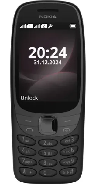 Nokia 6310 (2024) Dual SIM černá / Tlačítkový telefon / 2,8" IPS / FM rádio / Bluetooth 5.0 / 1450 mAh (286953563)