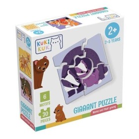 KukiKuk Giaaant Puzzle Mums and Their Young