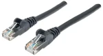 Intellinet Cat6 U/UTP černá / Patch kabel / RJ-45 / 2 m / ochrana páčky (342063)