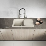 Kuchinox - SHIRE granitový dřez 1-kom s odkapávačem SBS_411Y
