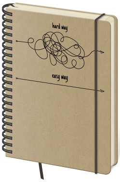 Zápisník - Twin - tečkovaný L