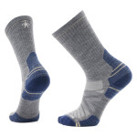 Unisex merino turistické ponožky SMARTWOOL Hike Targeted Cushion Crew Socks, Medium Gray velikost: 42-45 (L)