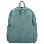 Stylový dámský koženkový kabelko/batoh Cedra new, džínově modrý