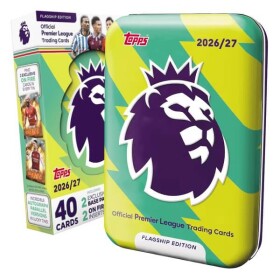2026-2027 Topps Flagship Premier League Mega Tin 3 zelená - fotbalové karty
