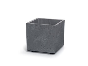 Květináč SIERRA SQUARE BETON EFFECT marengo 38,5cm