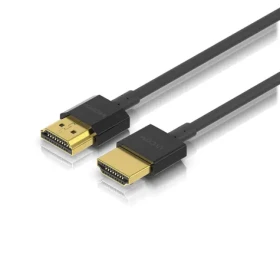 Ubiquiti HDMI kabel černý 1 m / HDMI kabel / HDMI 2.1 / extra ohebný / magneticky stíněný (UACC-CABLE-UHS-1M)