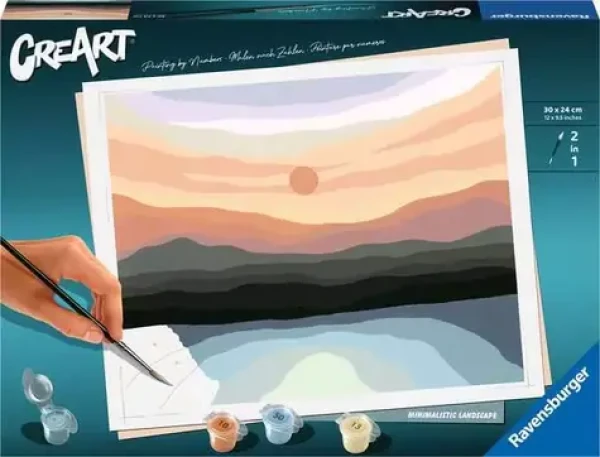 Ravensburger 235155 CreArt Minimalistická krajina