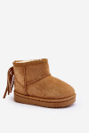 Dětské izolované Botky Sněžáky se šňůrkami Camel Mikyla 21