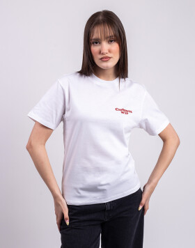 Tričko Carhartt WIP W' S/S Spoiled T-Shirt White