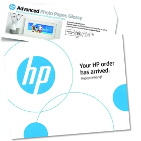 HP Advanced Fotopapír / lesklý / 10,2x30,5 cm / 10 listů (49V51A)