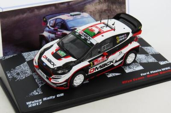 Ford Fiesta WRC Evans Rally 2017 Deagostini 1:43 Sklad3 NEW04