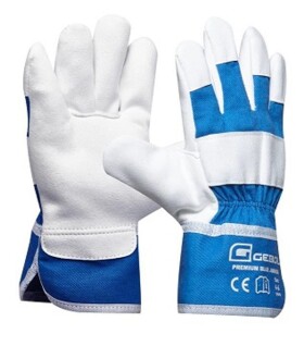 Dětské pracovní rukavice PREMIUM BLUE JUNIOR velikost 4-6 let
