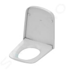 GEBERIT - Duofix Modul pro závěsné WC s tlačítkem Sigma20, bílá/lesklý chrom + Tece One - sprchovací toaleta a sedátko, Rimless, SoftClose 111.355.00.5 NT4