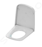 GEBERIT - Duofix Modul pro závěsné WC s tlačítkem Sigma30, lesklý chrom/chrom mat + Tece One - sprchovací toaleta a sedátko, Rimless, SoftClose 111.355.00.5 NT6