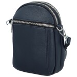 Trendy dámská koženková crossbody kabelka Kirké, tmavě modrá