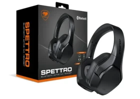 COUGAR SPETTRO černá / Herní sluchátka / ANC / 40mm měnič / Bluetooth/3.5mm jack (CGR-SPETTRO-B01)